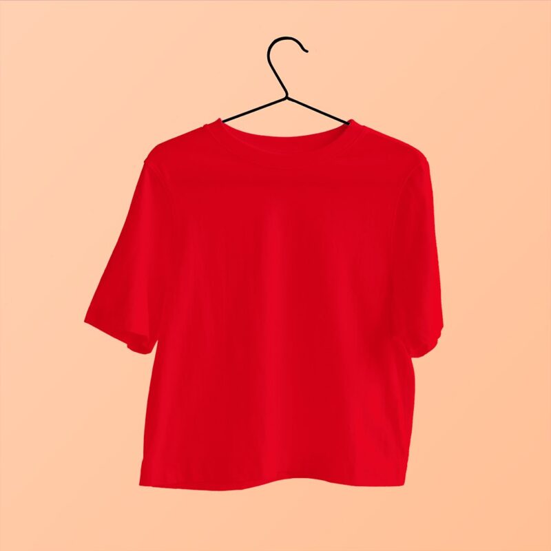Crop top -  Red