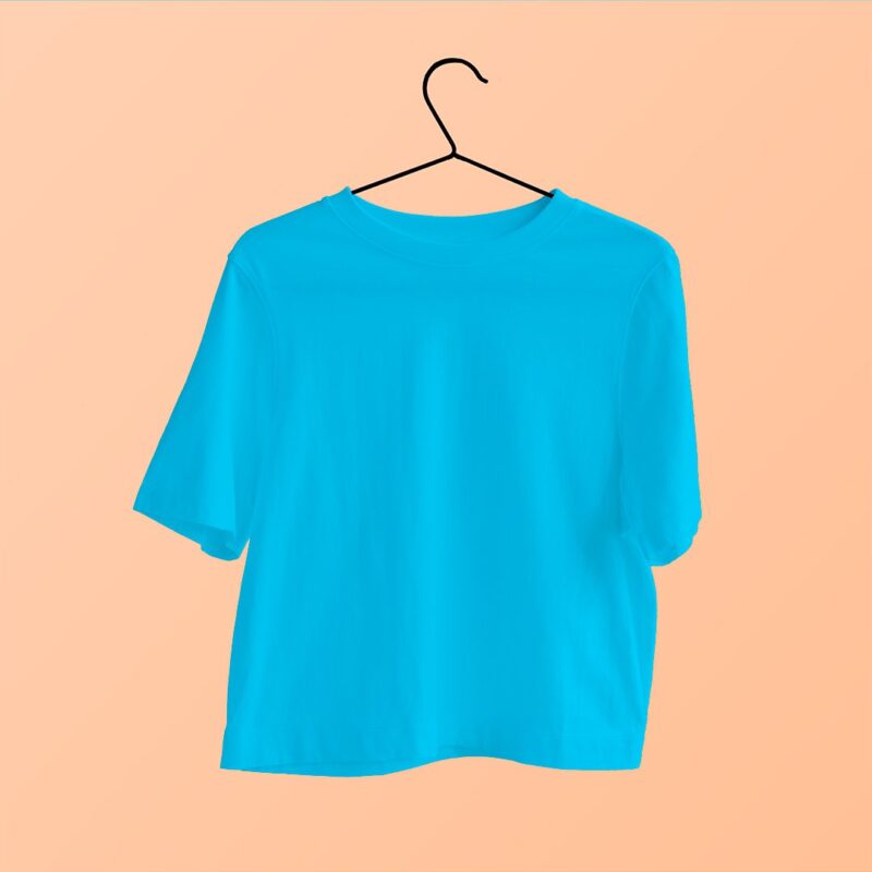 Crop top -  Sky Blue