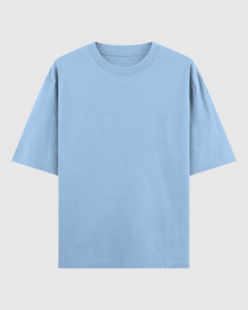 Oversized T-shirt -  Baby Blue