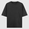 Oversized T-shirt -  Black