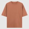 Oversized T-shirt -  Coral