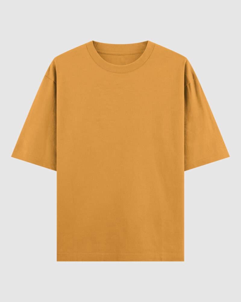 Oversized T-shirt -  Golden Yellow