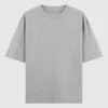 Oversized T-shirt -  Grey Melange