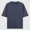 Oversized T-shirt -  Navy Blue