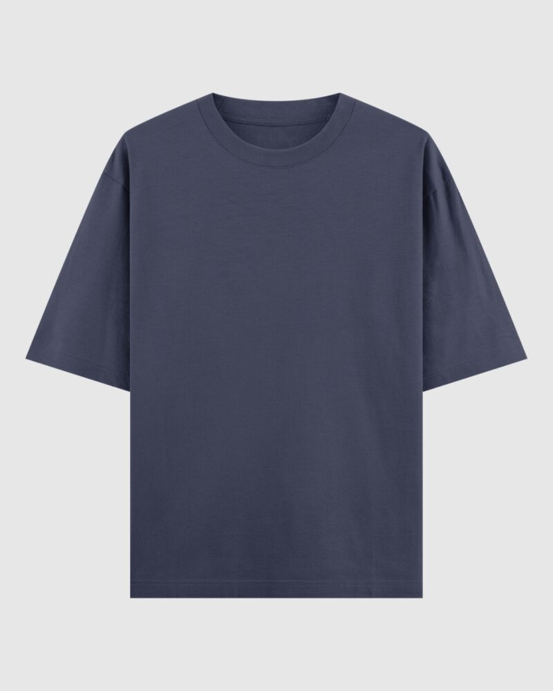 Oversized T-shirt -  Navy Blue