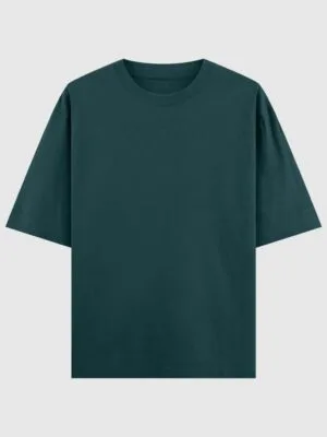 Oversized T-shirt -  Petrol Blue