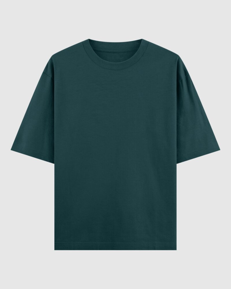 Oversized T-shirt -  Petrol Blue