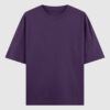 Oversized T-shirt -  Purple