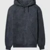 Acid wash Hoodies - Navy Blue