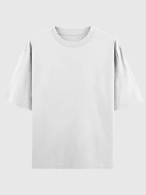 Oversized T-shirt -  White