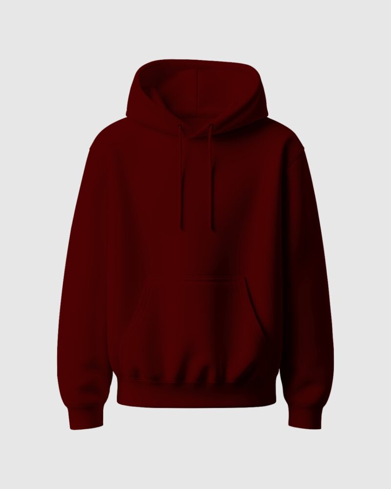 Hoodie -  Maroon