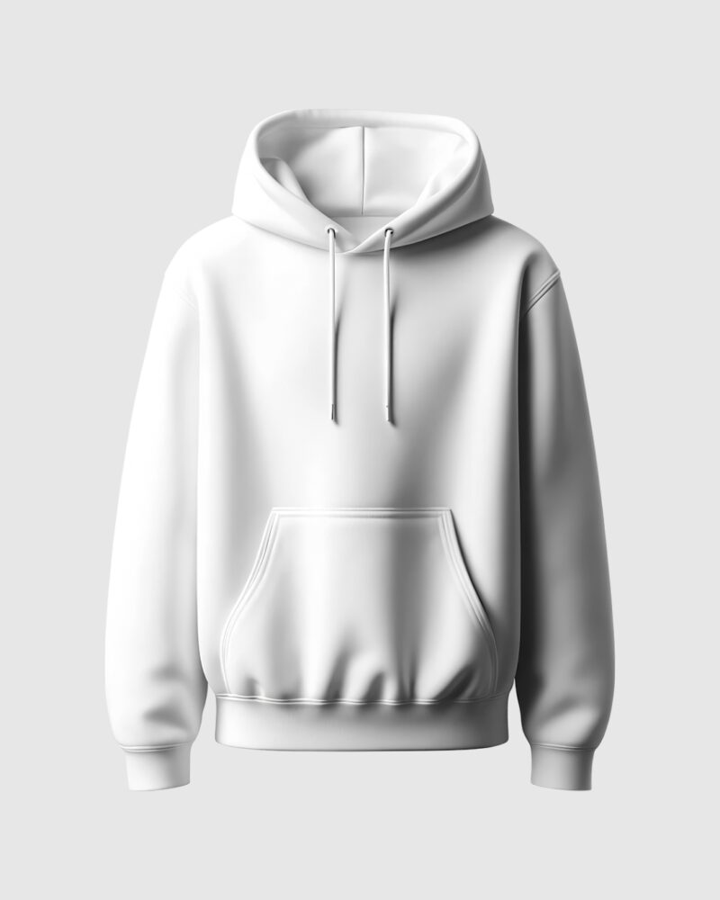 Hoodie -  White