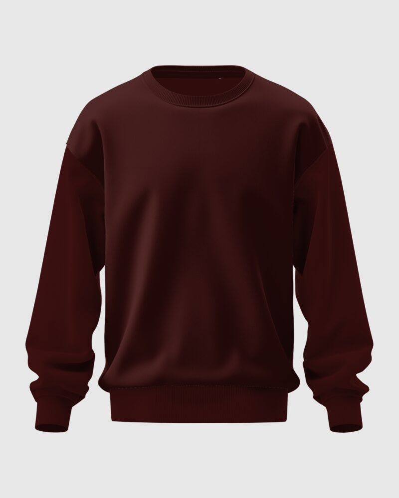 Sweatshirt -  Maroon