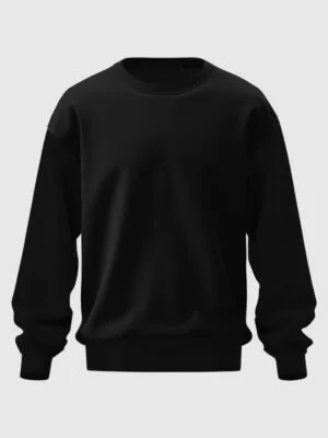 Sweatshirt -  Black