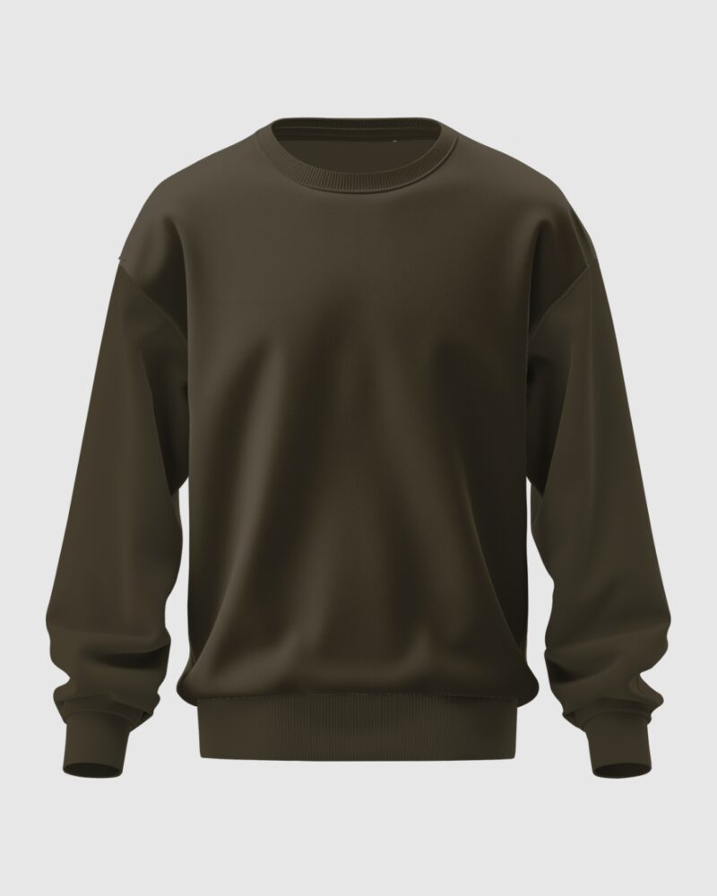 Sweatshirt -  Olive Green
