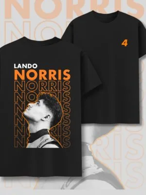 Lando Norris fan T-shirt – stylish racing merch for true motorsport supporters