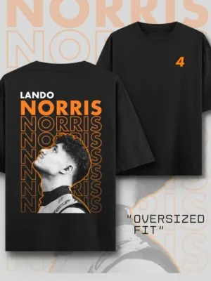 Lando Norris fan T-shirt – stylish racing merch for true motorsport supporters
