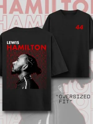 Lewis Hamilton racing T-shirt – ultimate fan apparel for supporters of the greatest F1 driver of all time, It's hammer time