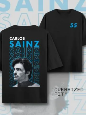 Carlos Sainz fan T-shirt – stylish motorsport design for supporters of the smooth operator