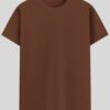 Crew Neck T-shirt -  Copper