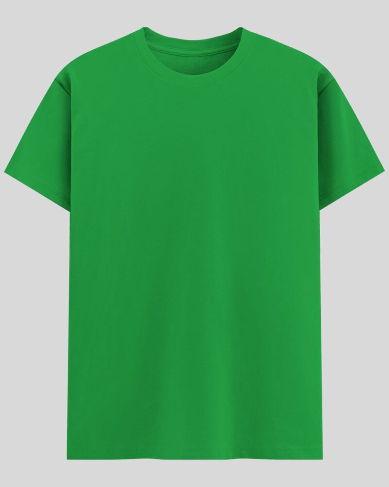 Crew Neck T-shirt -  Flag Green