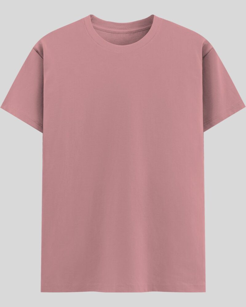 Crew Neck T-shirt -  Flamingo