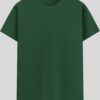 Crew Neck T-shirt -  Bottle Green