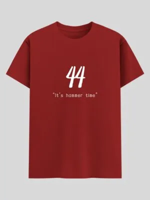 Lewis Hamilton racing T-shirt – ultimate fan apparel for supporters of the greatest F1 driver of all time, It's hammer time
