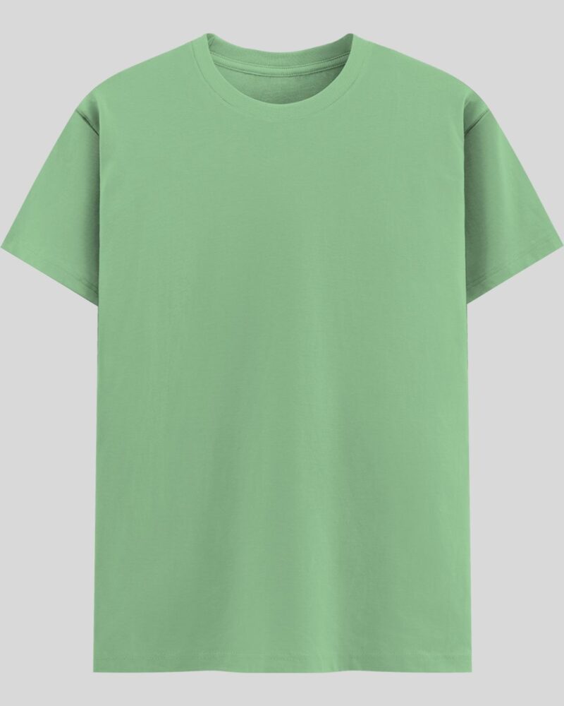 Crew Neck T-shirt -  Jade