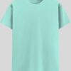 Crew Neck T-shirt -  Mint