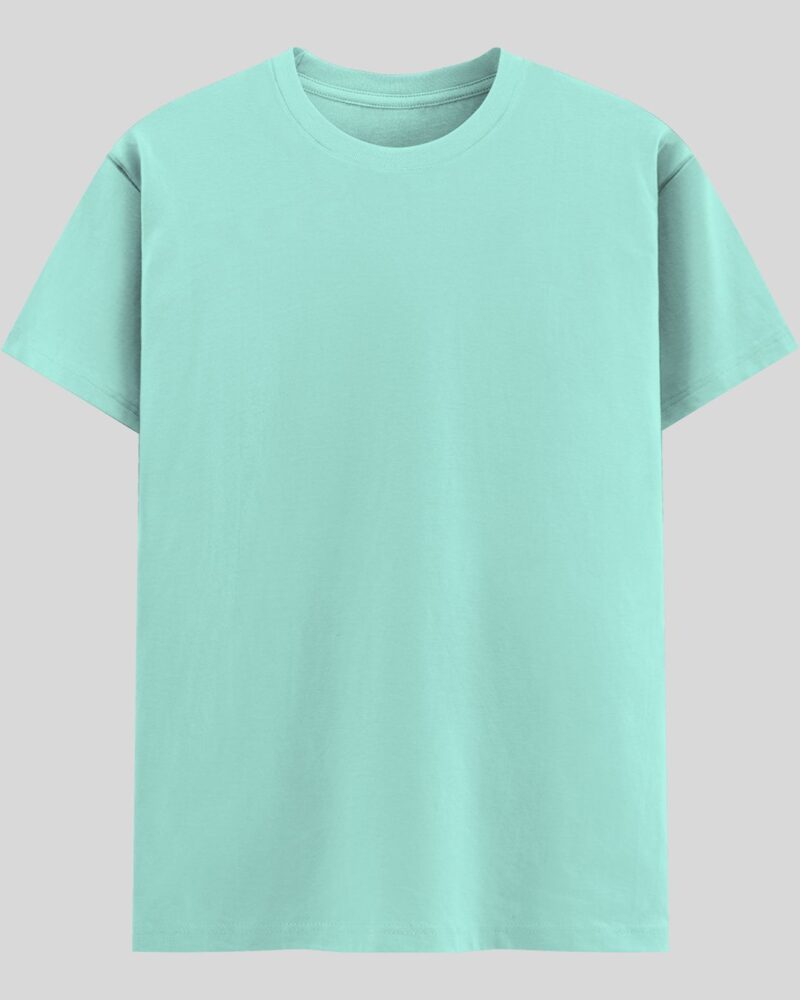 Crew Neck T-shirt -  Mint