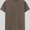 Crew Neck T-shirt -  Mushroom