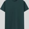 Crew Neck T-shirt -  Petrol Blue