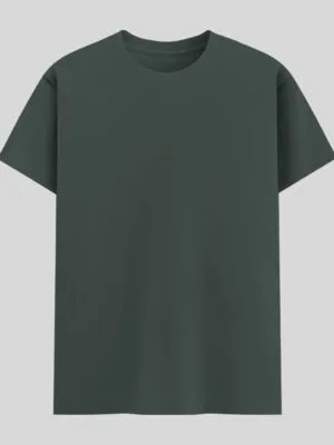 Crew Neck T-shirt -  Steel Grey