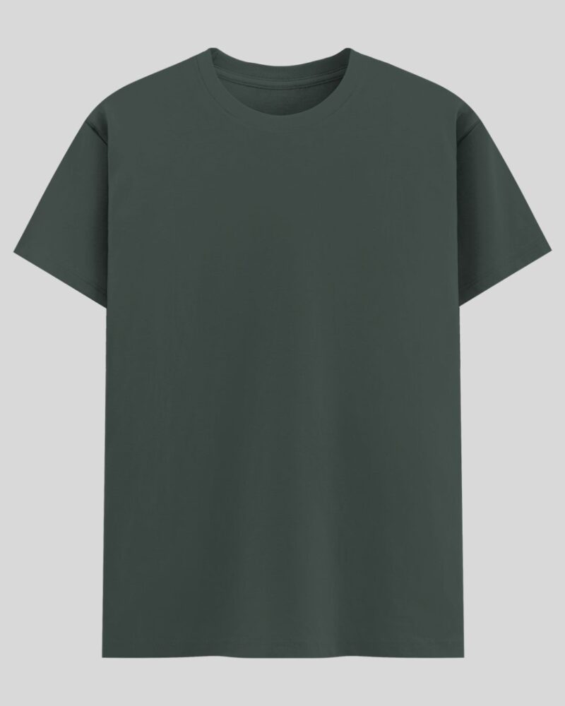 Crew Neck T-shirt -  Steel Grey
