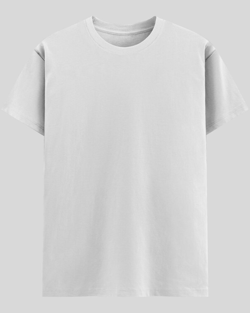 Crew Neck T-shirt -  White
